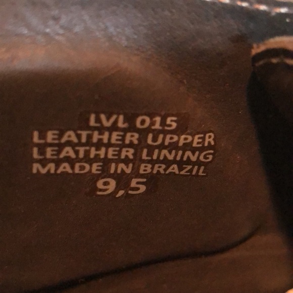 Marc Joseph New York Gold Leather Upper and Lining Blue Suede - Picture 9 of 16